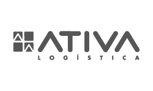 Logo da transportadora Ativa Logística